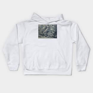 Fluid Marble Kids Hoodie